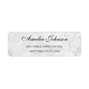 Business Logo Custom Return Address Label
