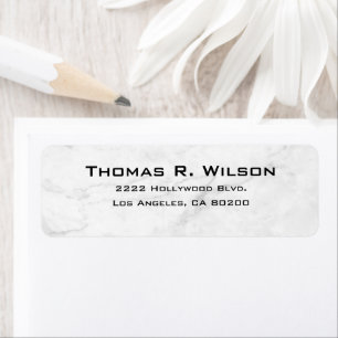 Business Logo Custom Return Address Label