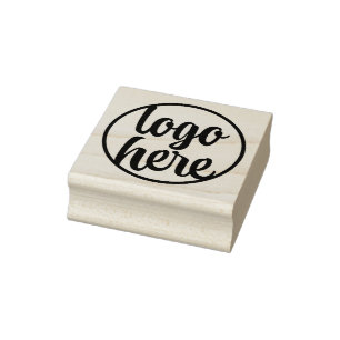 Business Logo Custom Rubber Stamp