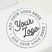 Business Logo Custom Rubber Stamp