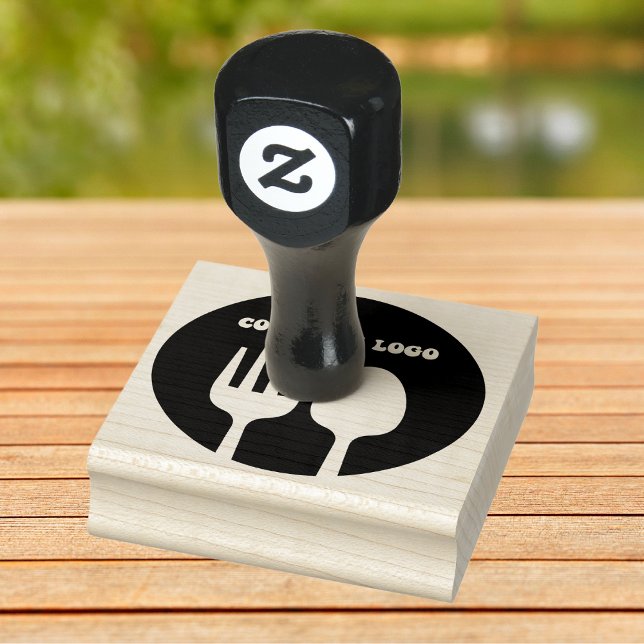 Business Logo Custom Rubber Stamp (Creator Uploaded)