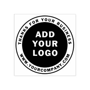 Business Logo Custom Rubber Stamp