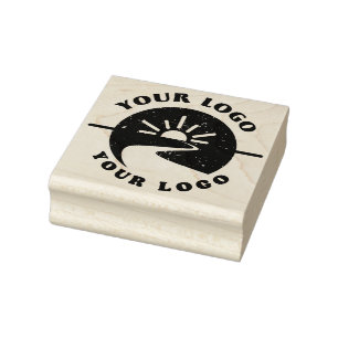 Business Logo Custom Rubber Stamp