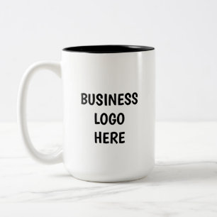 BUSINESS LOGO CUSTOM TEMPLATE Two-Tone COFFEE MUG