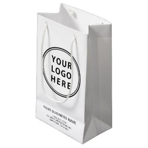 Business Logo Customised Small Gift Bag