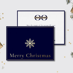 Business Logo Elegant Merry Christmas