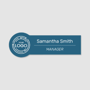 Business Logo Employee Name Tag