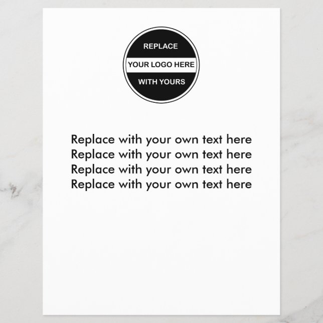 Business Logo Flyer Template (Front)