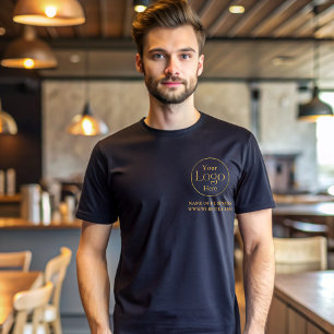 Business Logo for staff Company Branded T-Shirt