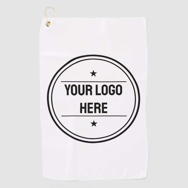 Business Logo Golf Towel (Front)