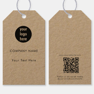 Business Logo Hang Tag Clothing Swing Tags Kraft