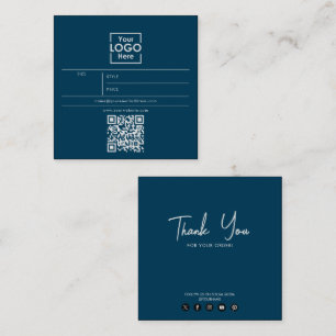 Business Logo Hang Tag Price Clothing Swing Tags