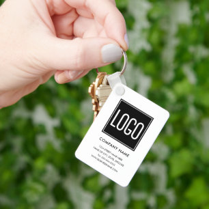 Business Logo Key Ring