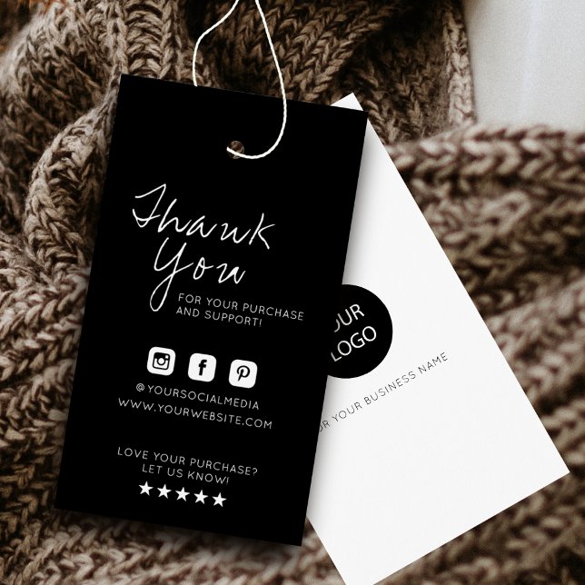 Business Logo Label Hang Tag (Creator Uploaded)