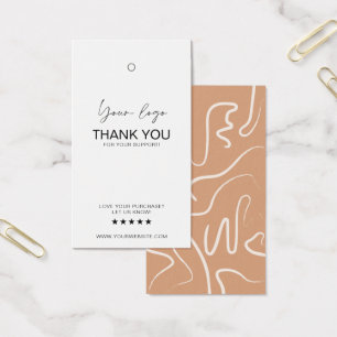 Business Logo Label Hang Tag Card