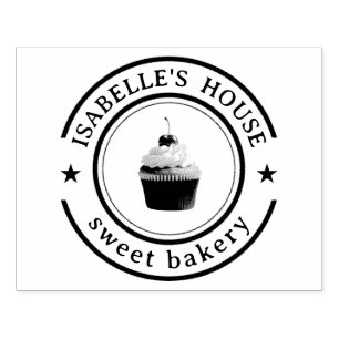 Business Logo Large Personalised Homemade Logo Rubber Stamp