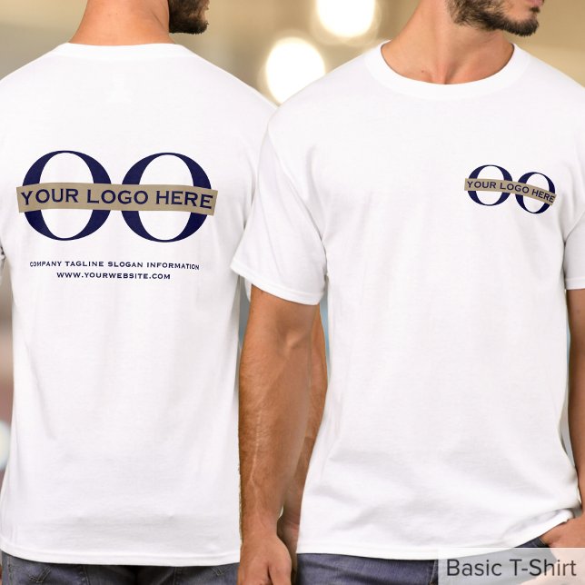 Business Logo Men's T-Shirt (Creator Uploaded)
