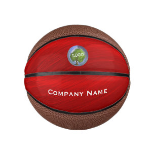 Business Logo Mini Red Basketball
