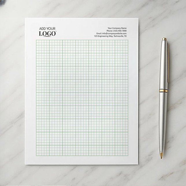 Business Logo Minimalist 5 x 5 Graph Sketch Pad  (Creator Uploaded)