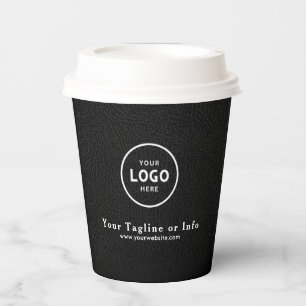 Business Logo Minimalist Professional Paper Cup