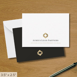 Business Logo Modern Luxury Card