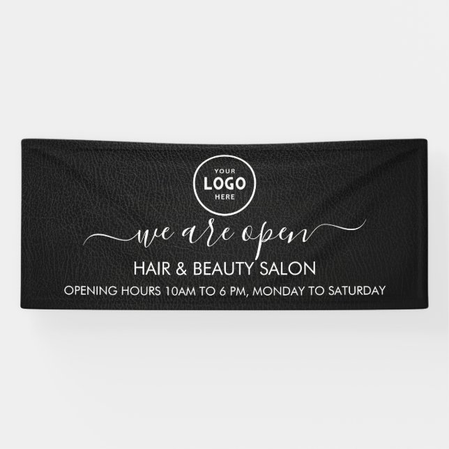 Business Logo Modern Professional 6' Banner (Horizontal)