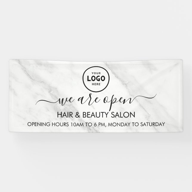 Business Logo Modern Professional 6' Banner (Horizontal)