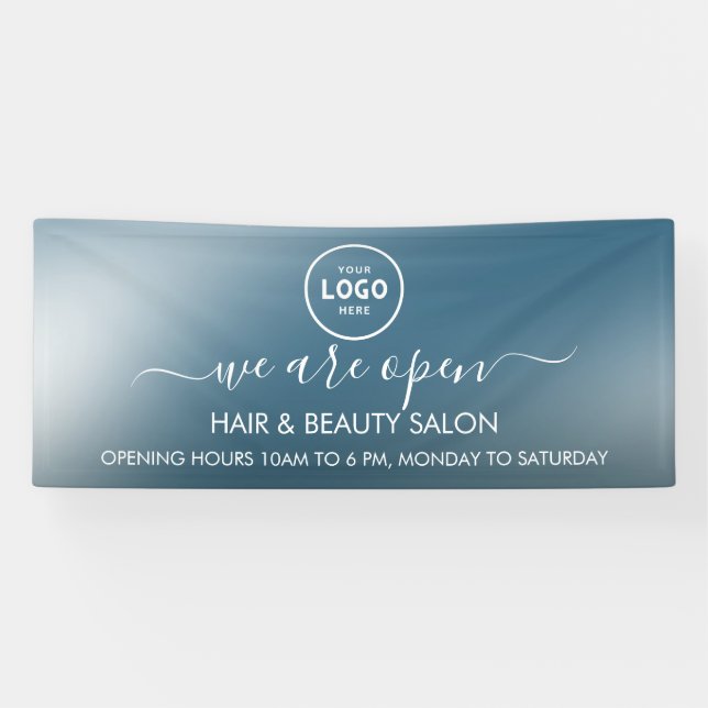 Business Logo Modern Professional 6' Banner (Horizontal)