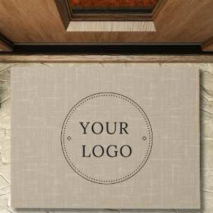 Business Logo Modern Promotional Branded Doormat