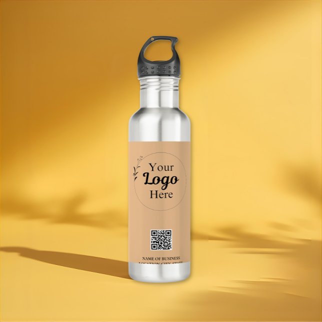 Business Logo modern  Thermal Tumbler 710 Ml Water Bottle (Creator Uploaded)