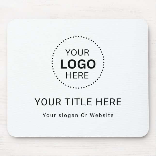 Business Logo Mousepad (Front)