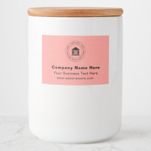 Business Logo   Name   Slogan Website Promotional Food Label