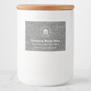 Business Logo Name Slogan Website Promotional Food Label