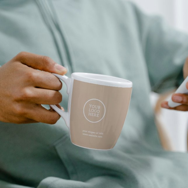 Business Logo Office  Modern Coffee Mug (Creator Uploaded)