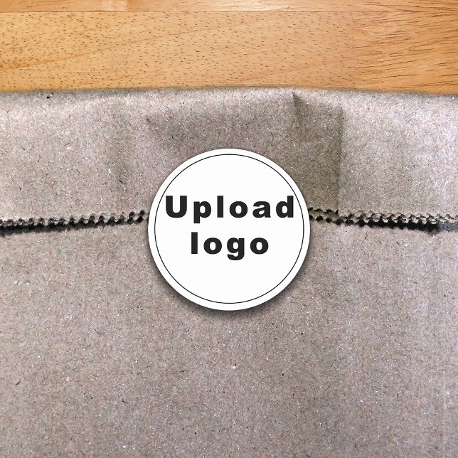 Business Logo on Round Shape Sticker (Creator Uploaded)