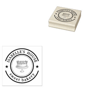 Business Logo Personalised Homemade Logo Custom Rubber Stamp