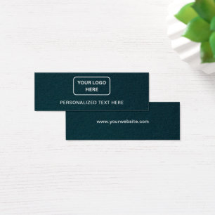 Business Logo Personalised Text Label Hang Tag