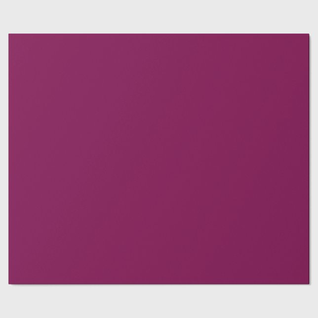 Business Logo Personalized Initials purple Wrapping Paper (Seam)