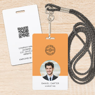 Business Logo Photo ID Company ID Badge