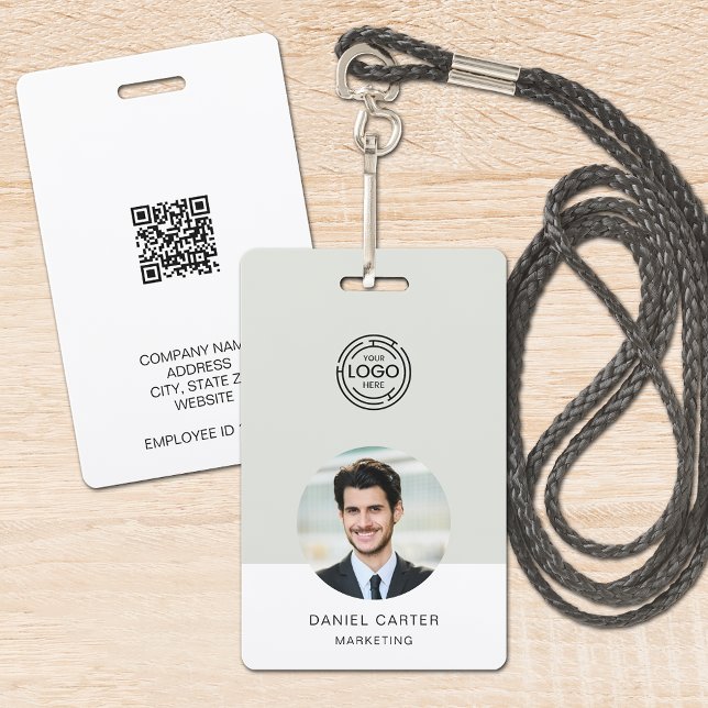 Business Logo Photo ID Company  ID Badge (Creator Uploaded)