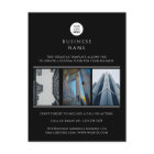 Business Logo Photo Minimalist Promotional Black