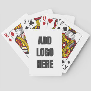 Business Logo Playing Cards 