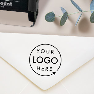 Business Logo Professional Corporate Modern Self-inking Stamp
