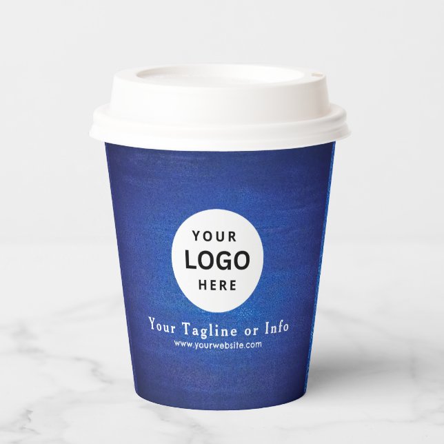 Business Logo Professional Paper Cup (Front)