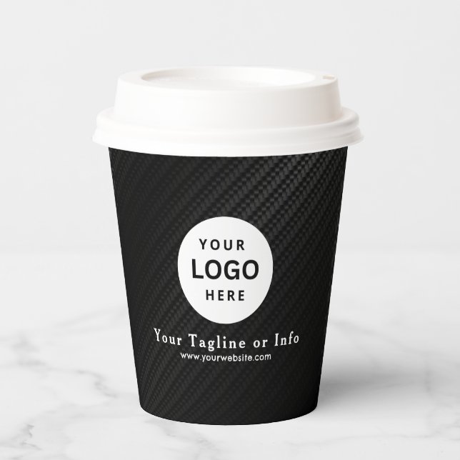 Business Logo Professional Paper Cup (Front)
