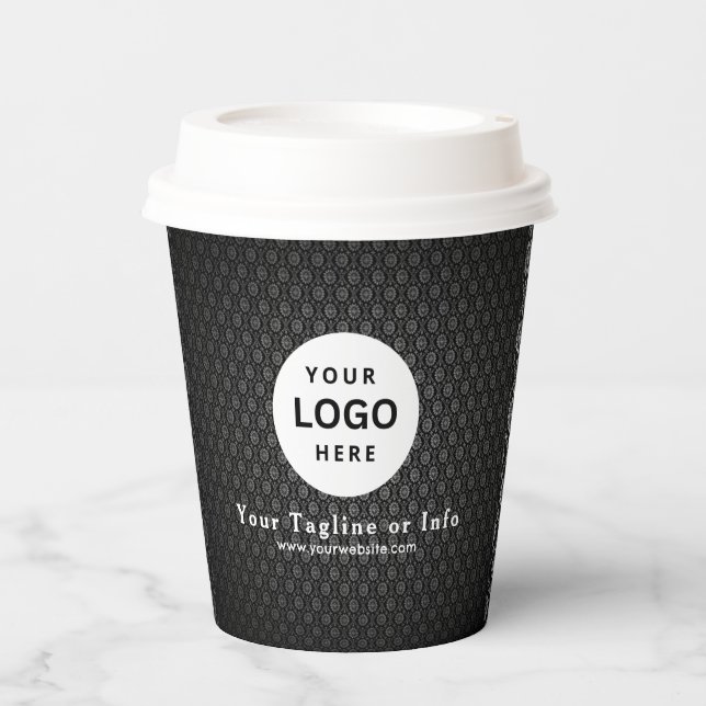 Business Logo Professional Paper Cup (Front)
