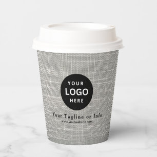 Business Logo Professional Paper Cup