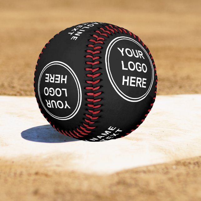 Business Logo Promotional Black Baseball (Creator Uploaded)