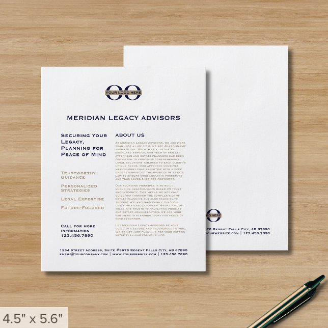 Business Logo Promotional Flyer (Creator Uploaded)