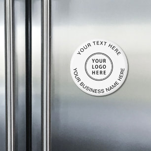 Business Logo Promotional Magnet
